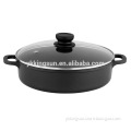 Aluminum casting casserole sauce shallow soup pot